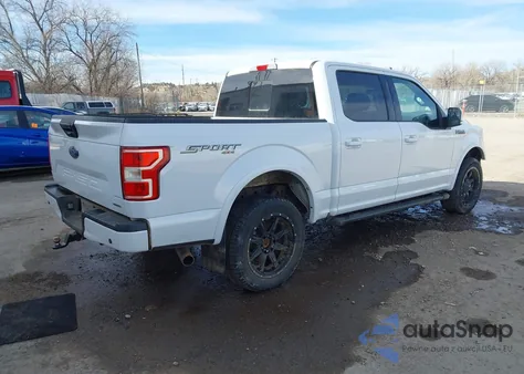 2019 Ford F-150 Xlt from USA, damaged, VIN 1FTEW1E43KFD33718